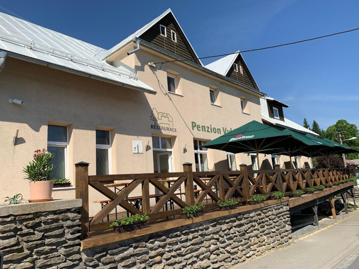 Penzion A Restaurace Vyhlidka Železná Ruda Dış mekan fotoğraf